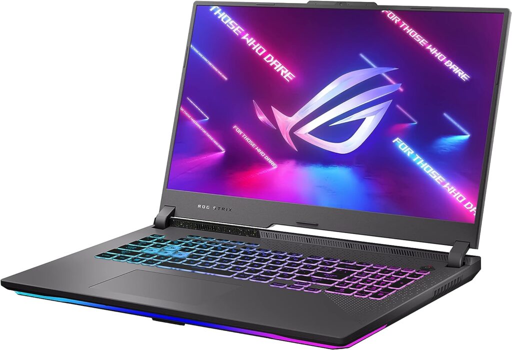 ASUS ROG Strix G17 (2023) Gaming Laptop, 17.3” QHD 240Hz, GeForce RTX 4070, AMD Ryzen 9 7945HX, 16GB DDR5, 1TB PCIe SSD, Wi-Fi 6E, Windows 11, G713PI-DS94 : Electronics