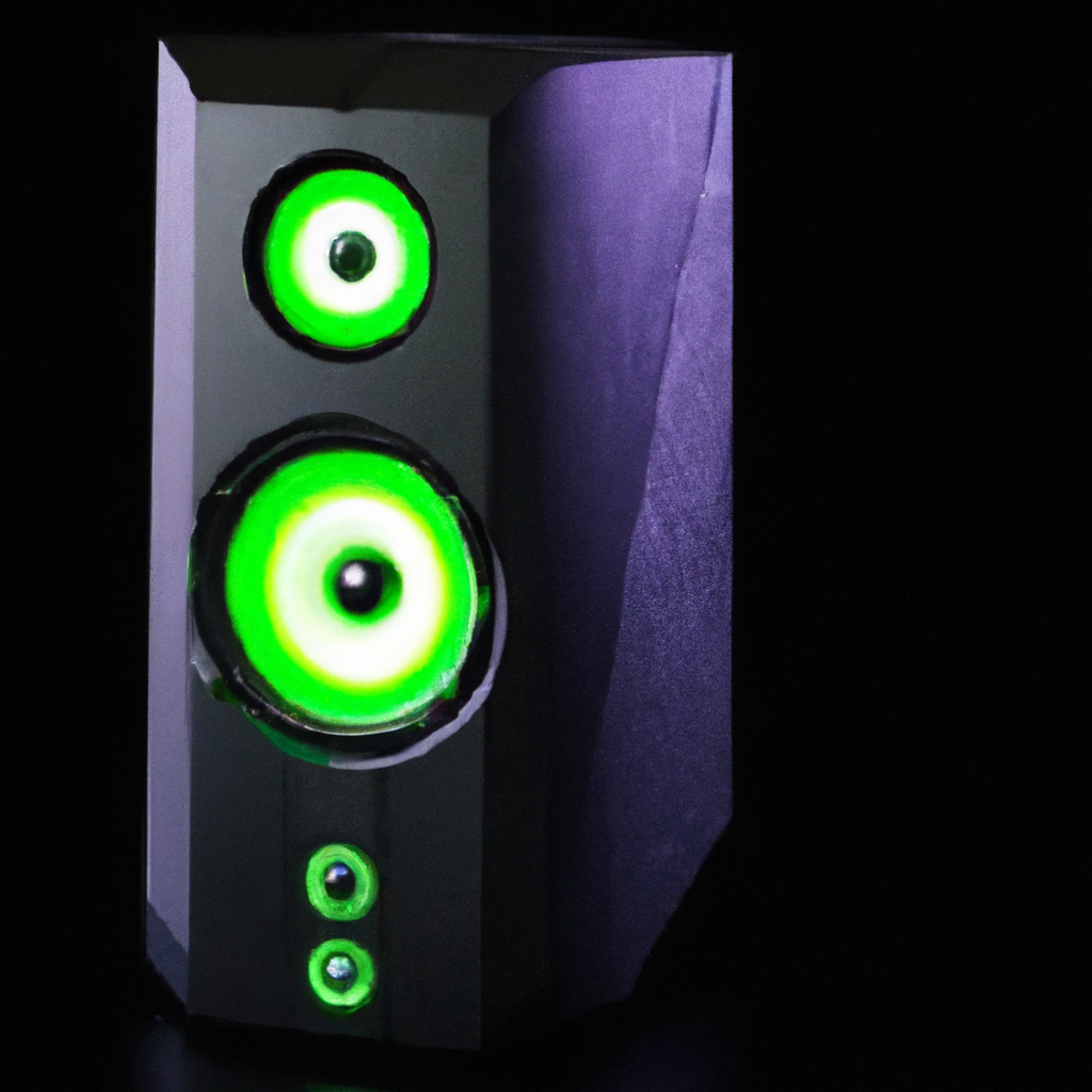 Razer Nommo Chroma: Custom Woven 3 Glass Fiber Drivers - Rear-Facing Bass Ports - Bass Knob w/Automatic Gain Control Chroma Enabled - Full Range 2.0 PC Gaming Speakers, Black