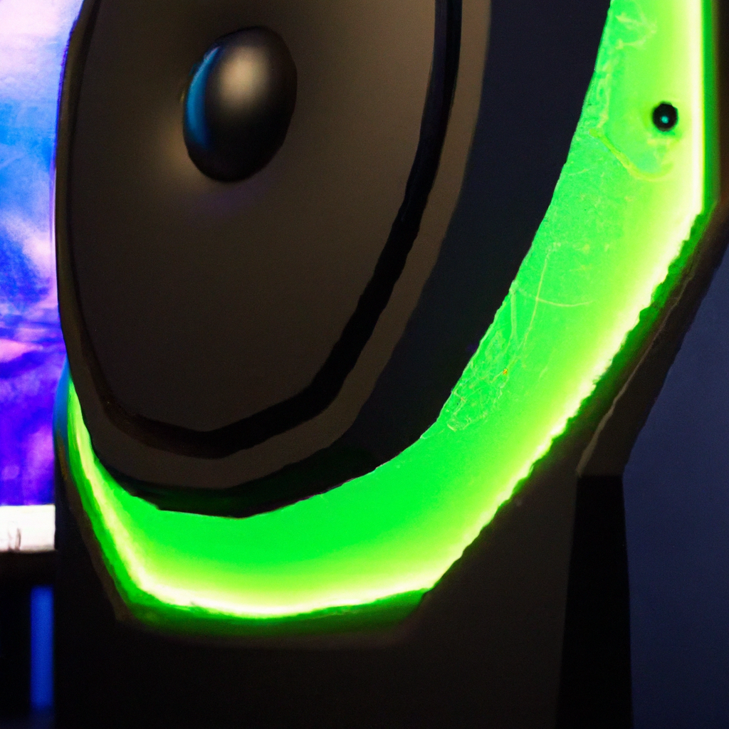 Razer Nommo Chroma: Custom Woven 3 Glass Fiber Drivers - Rear-Facing Bass Ports - Bass Knob w/Automatic Gain Control Chroma Enabled - Full Range 2.0 PC Gaming Speakers, Black